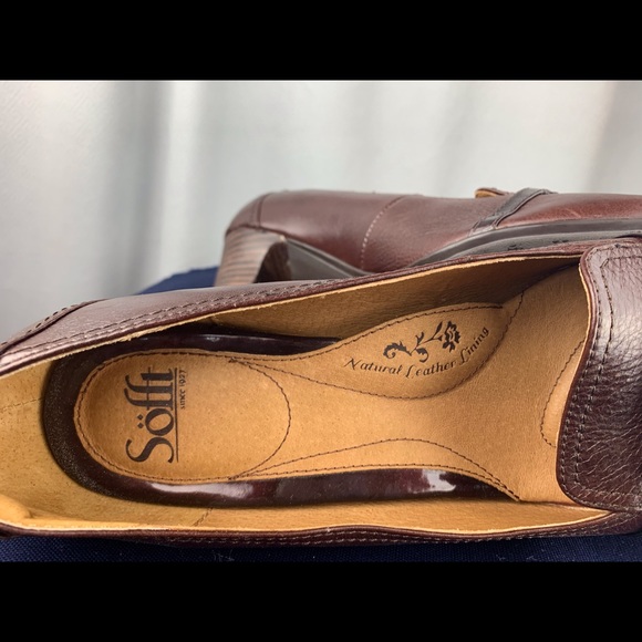 Söfft Odion Mahogany and Snake Print Heels - Picture 5 of 5